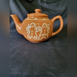 Vintage The Cook’s Bazaar Gourmet Collection Gingerbread Men Teapot Rare
